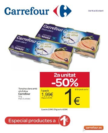 2a unitat -50% - Carrefour