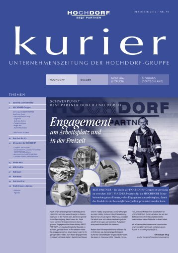 Kurier Nr. 93 - Hochdorf Nutritec AG