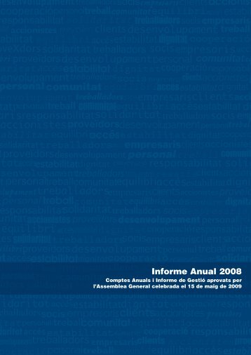 Informe Anual 2008 - Colonya, Caixa de Pollença
