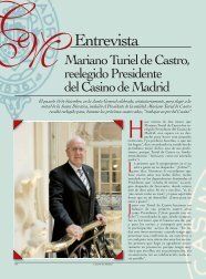 Mariano Turiel de Castro, reelegido Presidente ... - Casino de Madrid