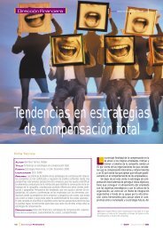 Tendencias en estrategias de compensación total