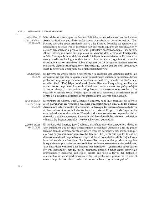 Violencia Política en el Perú II 1980-1988