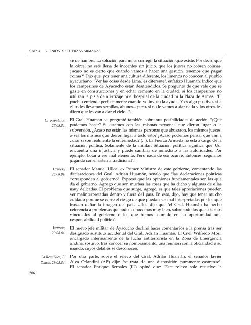 Violencia Política en el Perú II 1980-1988