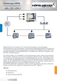 Spezifikationen als PDF - Höfelmeyer Waagen GmbH
