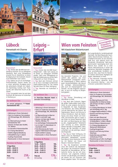 Reisekatalog 2013 - Höber Reisen