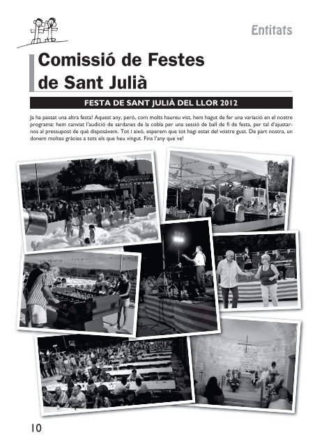REVISTA DE SANT JULIÀ DEL LLOR I BONMATÍ - Ajuntament de ...