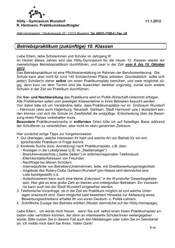 pdf-Datei - HÃ¶lty-Gymnasium Wunstorf