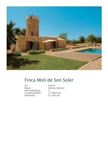 Finca Moli de Son Soler