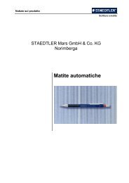 Matite automatiche - Staedtler