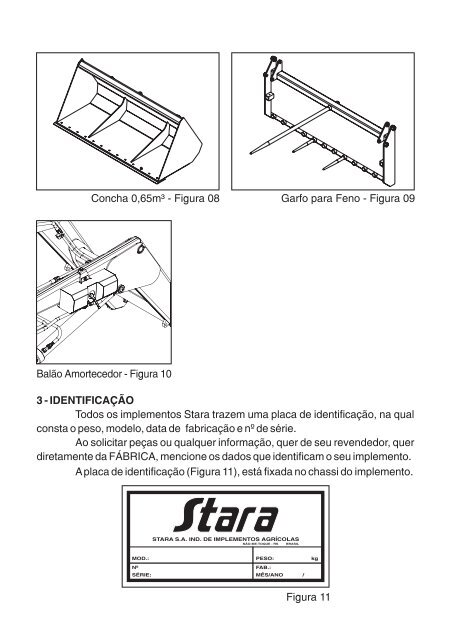 Manual de Instruções - Stara