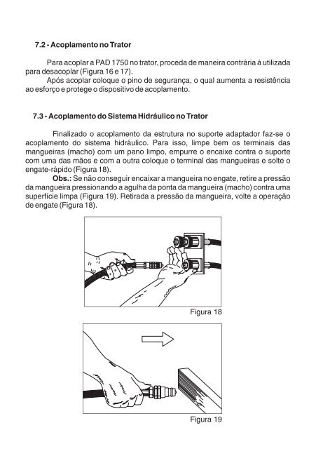 Manual de Instruções - Stara