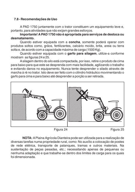 Manual de Instruções - Stara