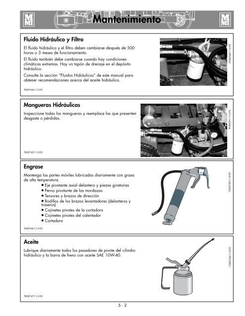 Manual del Operador - McElroy Manufacturing, Inc.