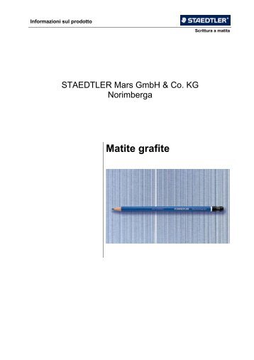 Matite grafite - Staedtler