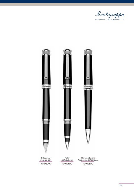 NeroUno Lifestyle - Главная - Montegrappa-shop