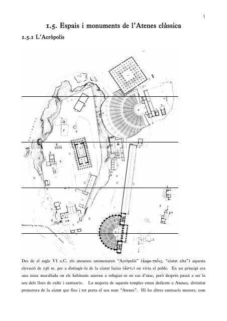 1.5. Espais i monuments de l'Atenes clàssica Grup STOÁ - CEFIRE