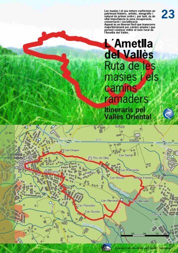 23. L'Ametlla del Vallès. Ruta per les masies i els camins ramaders.pdf