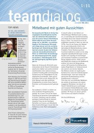 Mittelband nach Krisenjahr Mittelband mit guten Aussichten