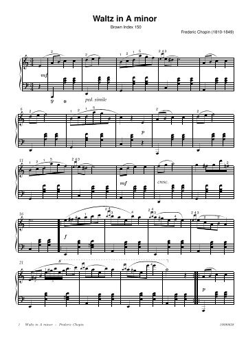 (Akkorde mit Funktion) Chopin-Walzer pdf