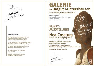 GALERIE - Hofgut Guntershausen