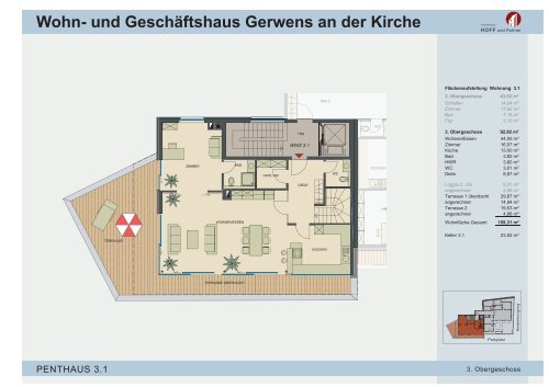 Broschüre Wohn- und Geschäftshaus Gerwens - Industriebau HOFF ...