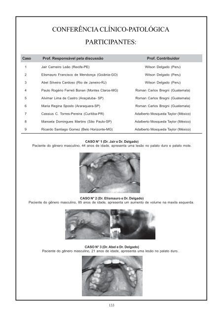 Caderno de Resumos (PDF) - Sociedade Brasileira de Estomatologia