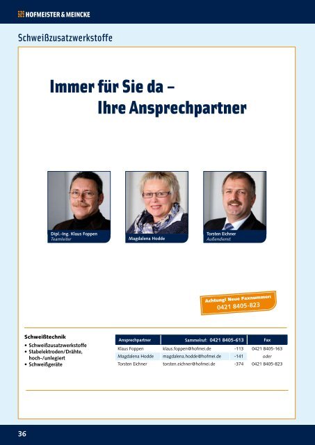 PDF öffnen - Hofmeister & Meincke