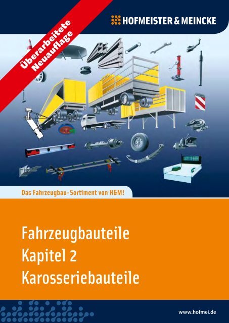 Fahrzeugbauteile Kapitel 2 Karosseriebauteile - HOF-MEI-KO