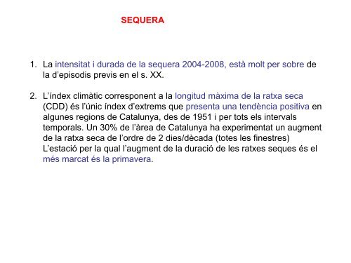 Riscos associats al clima - Generalitat de Catalunya