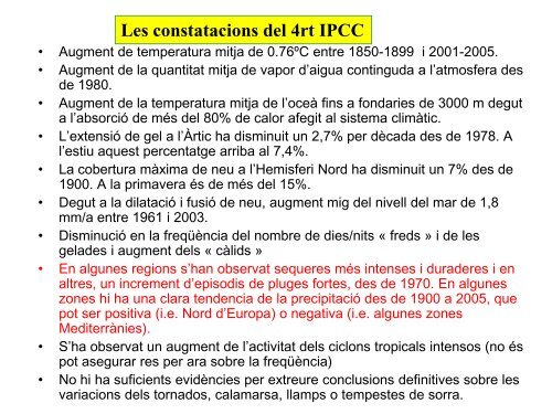 Riscos associats al clima - Generalitat de Catalunya