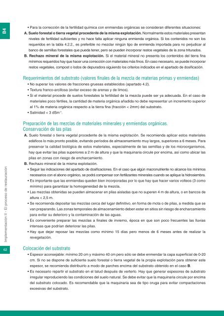 Manual para la restauración de canteras de roca caliza en clima ...