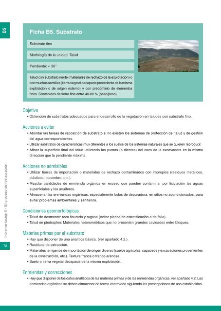 Manual para la restauración de canteras de roca caliza en clima ...