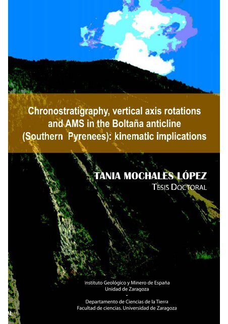 6. Rotational kinematics of the Boltaña anticline - Instituto Geológico ...