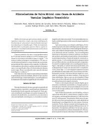 Fibroelastoma de Valva Mitral como Causa de Acidente Vascular ...