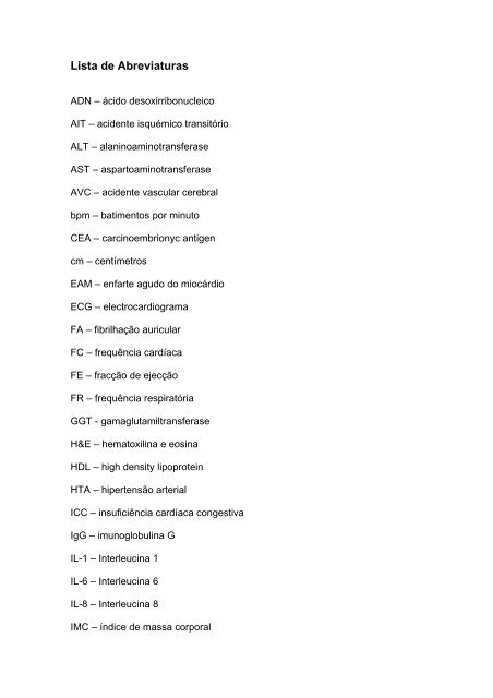 Mixoma Cardíaco, revisão biblio - Faculdade de Ciências da Saúde