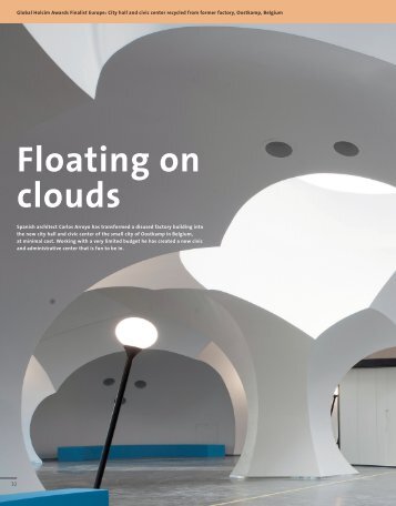 Floating on clouds - Holcim Foundation for Sustainable Construction