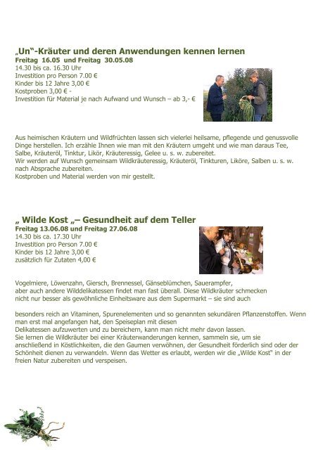 Karin Holleis Wanderungen - Seminare â Kurse - Holleis-balance.de