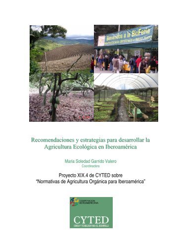 Recomendaciones y estrategias para desarrollar la Agricultura ...
