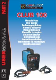 Elenco pezzi di ricambio / Liste pieces detachees / Spare parts list ...