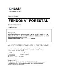 FENDONA FORESTAL
