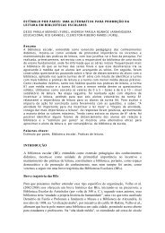 INTRODUÇÃO A biblioteca escolar - Associação de Leitura do Brasil