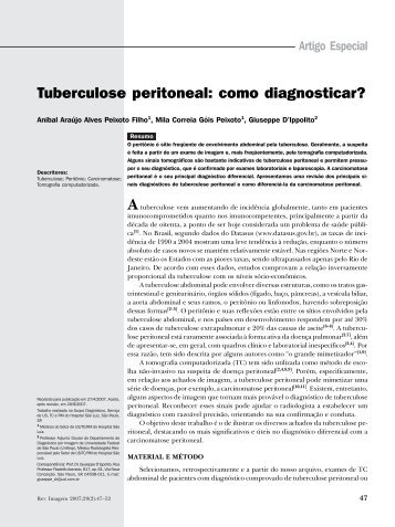 tuberculose peritoneal.pmd - SPR