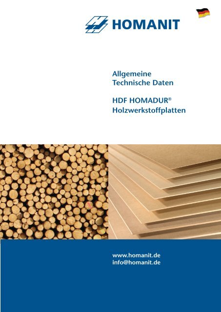 HDF HOMADUR® Holzwerkstoffplatten - Homanit Werk