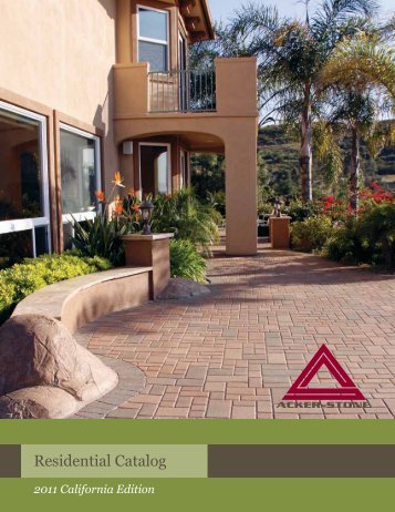 Residential Catalog - ALL Masonry & Landscape Supply