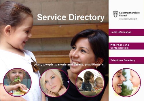 Children's Services Directory, July 2011 - ClacksWeb