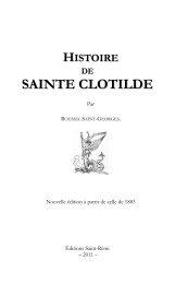 SAINTE CLOTILDE - Edition Saint Remi