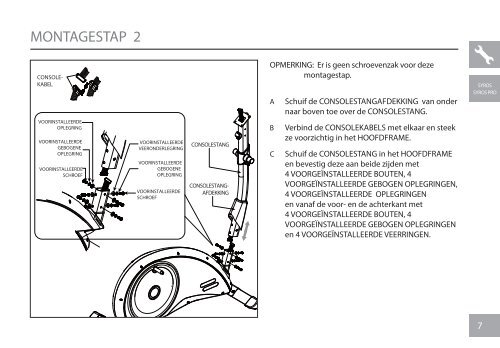 CROSSTRAINER GEBRUIKSAANWIJZING - Horizon Fitness