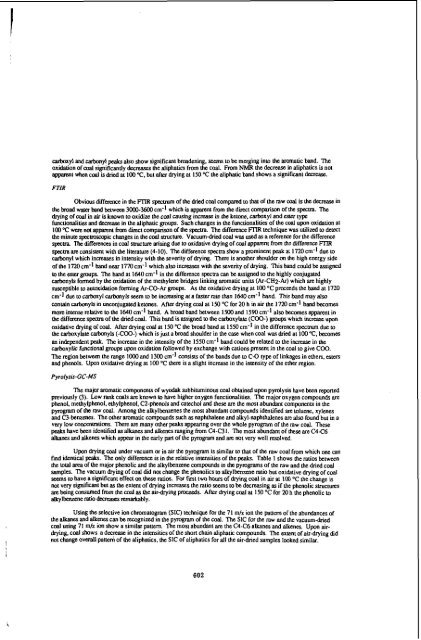 liquefaction pathways of bituminous subbituminous coals andtheir