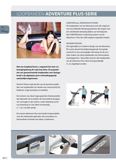 CATALOGUS 2011/2012 - Horizon Fitness