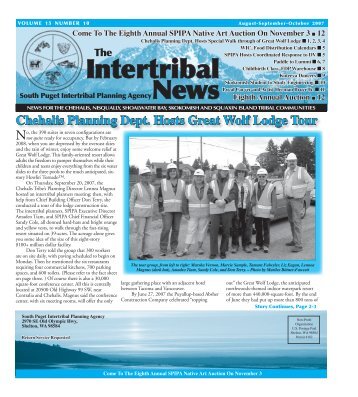 Aug-Sept. 2007 - South Puget Intertribal Planning Agency